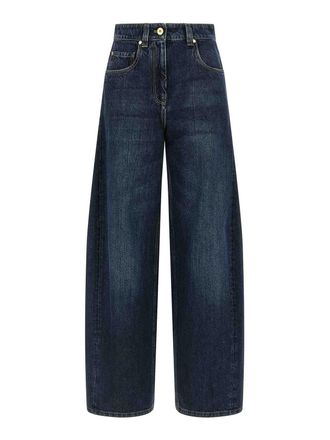 Brunello Cucinelli Wide Barrel Full Lenght Jeans