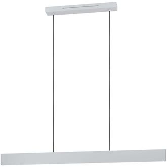 Eglo Eglo - Lampadario a Sospensione Moderno Andreas-Z Acciaio Grigio 2 Luci Led 19W 4600Lm