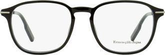 Ermenegildo Zegna EZ5229 Soft Square Optical Eyeglasses - Black