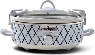 Crock-pot 2.5-Quart Casserole Crock Manual Slow Cooker in White & Blue at Nordstrom