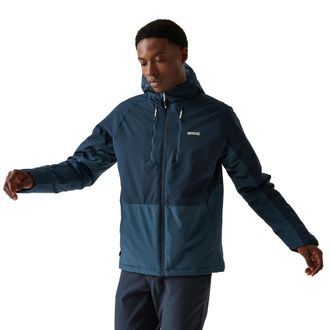 Regatta Mens Highton III Stretch Padded Jacket (Navy/Moonlight Denim) - Size Small