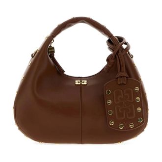 Ganni Donna, Borse, Marrone, Taglia unica, new