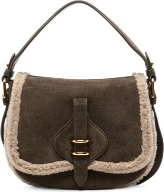 Coccinelle Tas met omslagsluiting - Dames - Handtassen - Bruin - ONE Size - Leer - Tassen