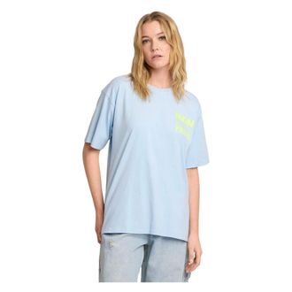 Kocca T-Shirts, female, Blue, Size: XS T-shirt in cotone fit over
