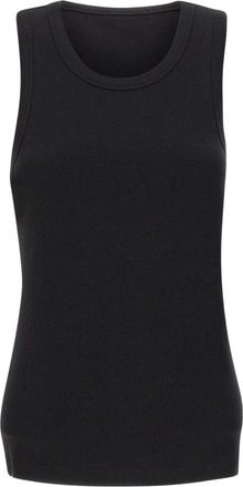 Entire studios Rib Tank - Dames - Tops zonder mouwen - Zwart - S - Katoen - Tops
