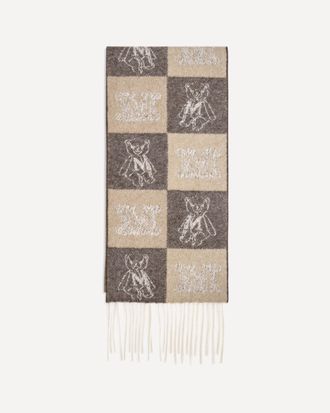 Max Mara Cashmere fringed Scarf Female UNI