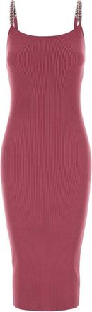 Michael Kors Dark Pink Stretch Jersey Dress