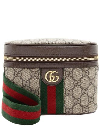 Gucci Gg Supreme Ophidia Chain Small Vanity Bag (Authentic Pre-Loved)