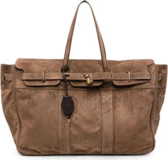 Brunello Cucinelli Travel Bag Leather Vintage Travel Bag