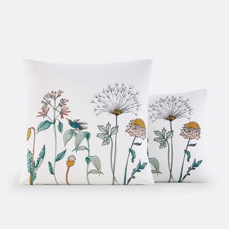 La Redoute Interieurs Kussensloop in perkal, Eden Garden