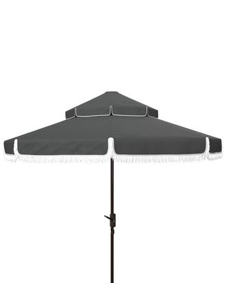 Safavieh Indoor/Outdoor Milan 9Ft Dbletop Umbrella