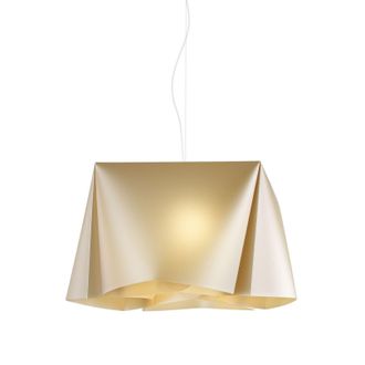 Linea Zero New Gold Suspensi&oacute;n En Metal Cromado Cm. 45x21h