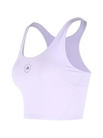 adidas by Stella McCartney Logo Bralette Tank Top - Lilac