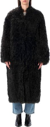 Stand Studio Stand Studio Carolina Long Curly Faux-fur Coat