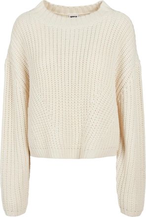 Urban Classics Dames/Dames oversized Sweatshirt met Brede Mouwen (Wit zand)