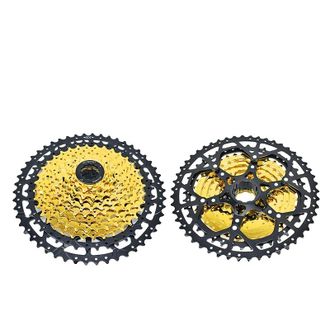 OEM Cassette Para Bicicleta, 10 Velocidades, Opciones De Velocidad Ajustables, 11 Velocidades 11-50t Dorado