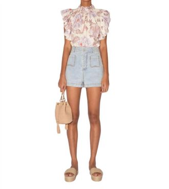 Magali Pascal Janis Shorts In Light Blue