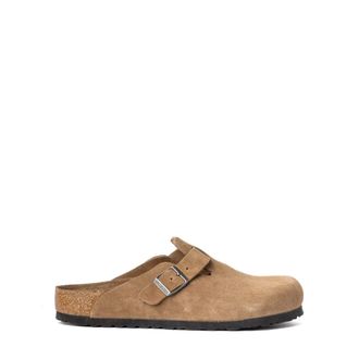 Birkenstock Boston SFB Regular fit - male - Birkenstock - Mules - Brown - 10 1/2 UK - Shoes