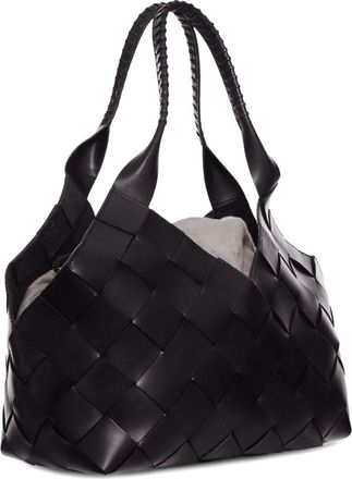 Dragon Diffusion Castello Fabric Shoulder Bag - Black