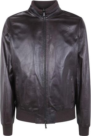 Barba Jassen, Heren, Bruin, L, Leer, Fox Reversible Jacket