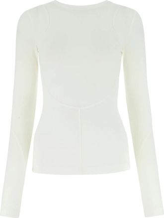 Givenchy White Stretch Nylon Top