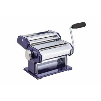 None Craft M&aacute;quina De Pasta Artesanal Azul Acero Inoxidable