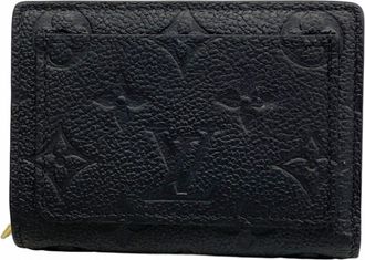 Louis Vuitton Noir Wallet (Bi-Fold) (Pre-Owned)