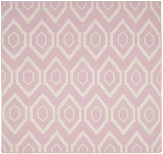 Safavieh Alfombra lana rosa/neutrale 183 x 183 cm
