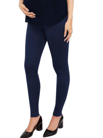 HyBrid & Company Womens Super Comfy Stretch Maternity Leggings LM48224 1012 Navy S