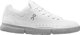 On Womens The Roger Advantage Sneakers, White/Alloy-white, 12.5