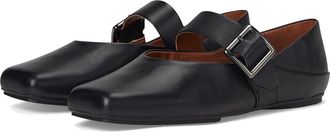 Franco Sarto Oakes Womens Flat Shoes Black : 7.5 M, Leather