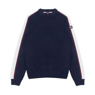 Colmar Crewneck Sweater - Heren - Sport - Blauw - Maat: XL Wol