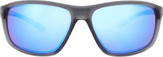 Nike Blue Mirror Wrap Mens Sunglasses NIKE ADRENALINE M EV1113 012 66