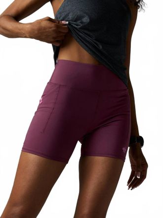 Rabbit Speed Leggy Shorts In Mauve