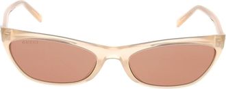 Gucci Zonnebril - Dames - Accessoires - Beige - Maat: ONE Size