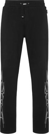 Philipp Plein Tracksuit Broeken Texas Studs - Heren - Sweatpants - Zwart - XL - Katoen - Broeken
