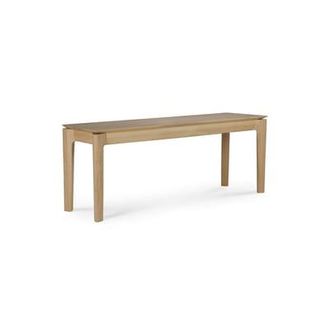Ethnicraft Bench Bok - Natural wood - Solid oak - Designer Alain van Havre