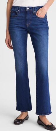 Madewell The Tall Crop Flare Jeans in Osgoode Wash at Nordstrom, Size 29 X Tall
