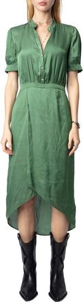 Zadig&Voltaire Rimaz Satin Dress