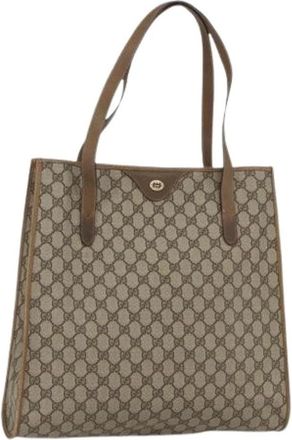 Gucci Pre-owned Tote Bags, female, Beige, Size: ONE SIZE Pre-owned Tote Bag