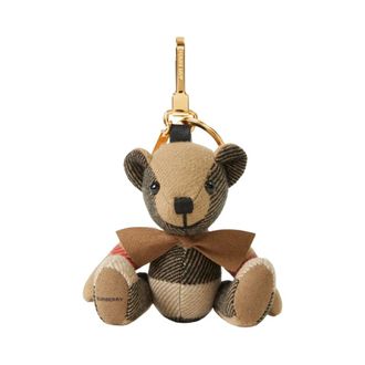 Burberry Keyrings, female, Brown, Size: ONE SIZE Thomas Bear Charm