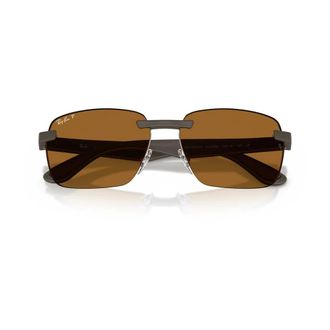 Ray-Ban Rb 4470Ch Zonnebril - unisex - Zonnebrillen - Bruin - 59 MM - Accessoires