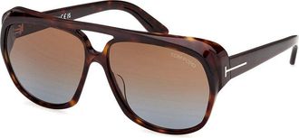 Tom Ford FT1103 52F Dark Havana/Brown Gradient