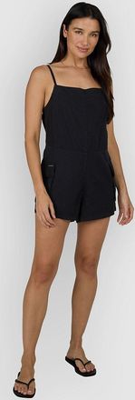 Salty Crew Driftwood Romper Overall schwarz
