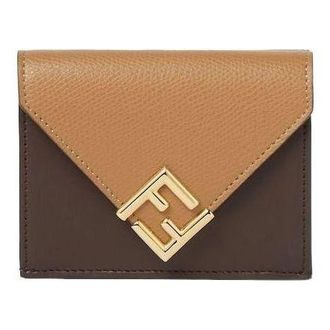 Fendi (WMNS) Fendi SS26 FF Diamonds Wallet Brown 8M0480ALV4F1UJ9