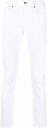 Dondup George Skinny Jeans - Heren - Slim Fit Jeans - Wit - W36 - Katoen - Jeans