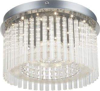 Globo Lighting Plaf&oacute;n - Joyce - Cromo - Metal - &Oslash; 37cm - Led - 68568-18