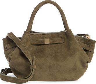 Urban Expression Faux Suede Crossbody Bag in Sage at Nordstrom Rack