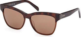 Pucci Emilio Pucci EP0198 56E Womens Sunglasses Tortoiseshell Size 57