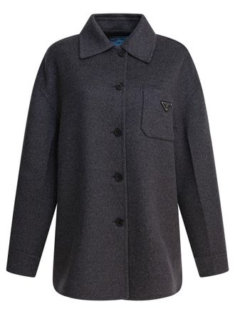 Prada Wool Jacket With Buttons